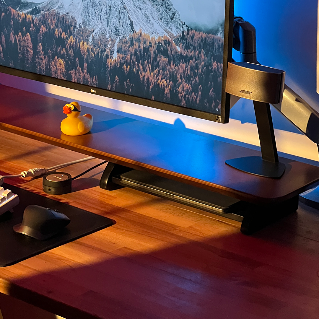 Woodsy Premium Monitor Stand - Desk Shelf