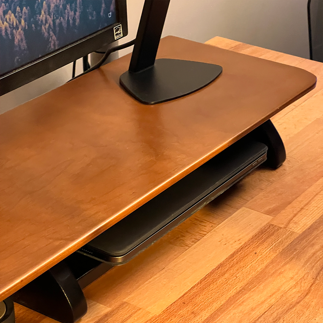 Woodsy Premium Monitor Stand - Desk Shelf