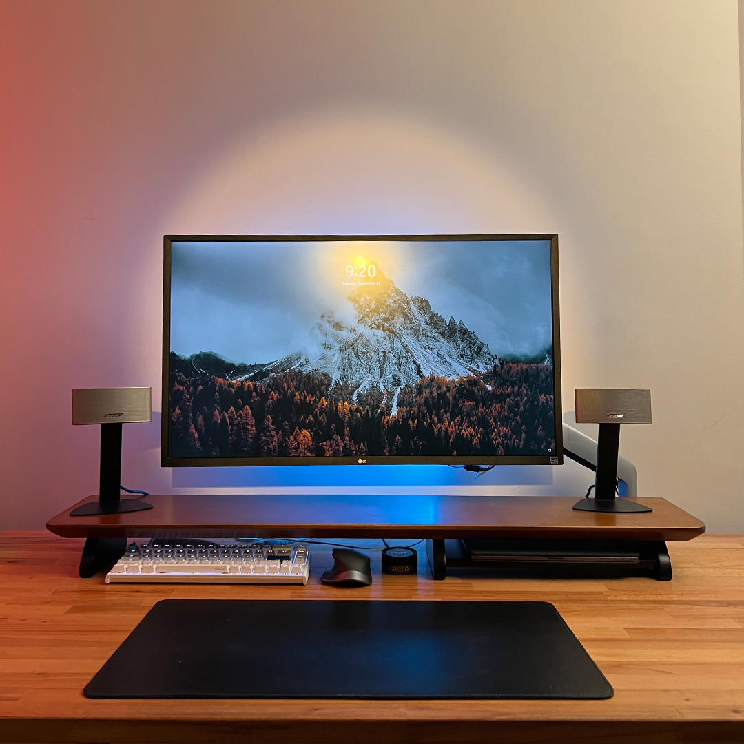Woodsy Premium Monitor Stand - Desk Shelf