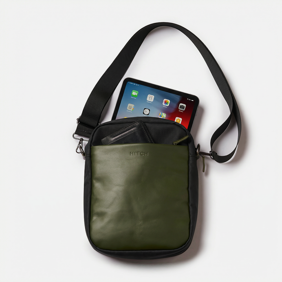 Courier - Crossbody Bag - Olive