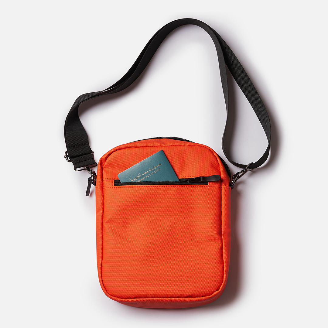 Courier - Crossbody Bag - Orange