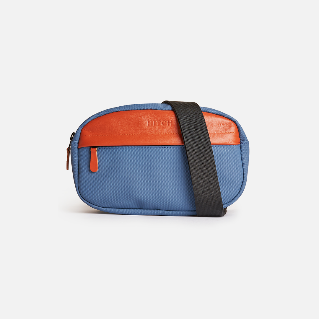 Urban Crossbody - Fanny Pack 2.0 - Orange/Navy
