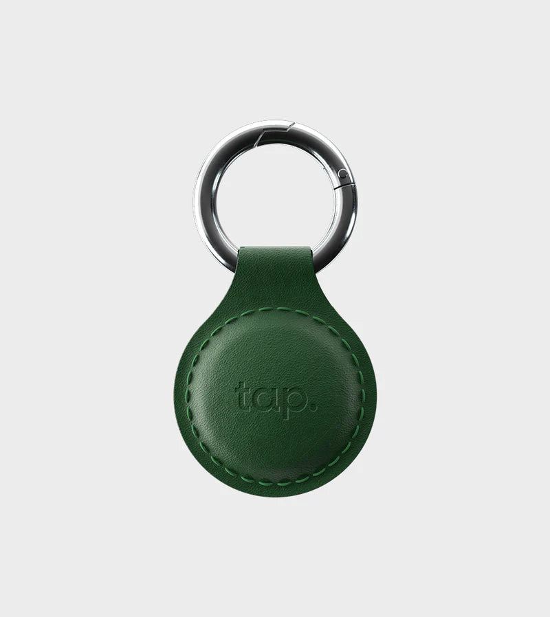 Tap NFC Keychain - Share Everything With A Tap - Handmade Natural Leather
