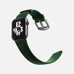 Apple Watch leather strap - Green- 42/44/45/49mm