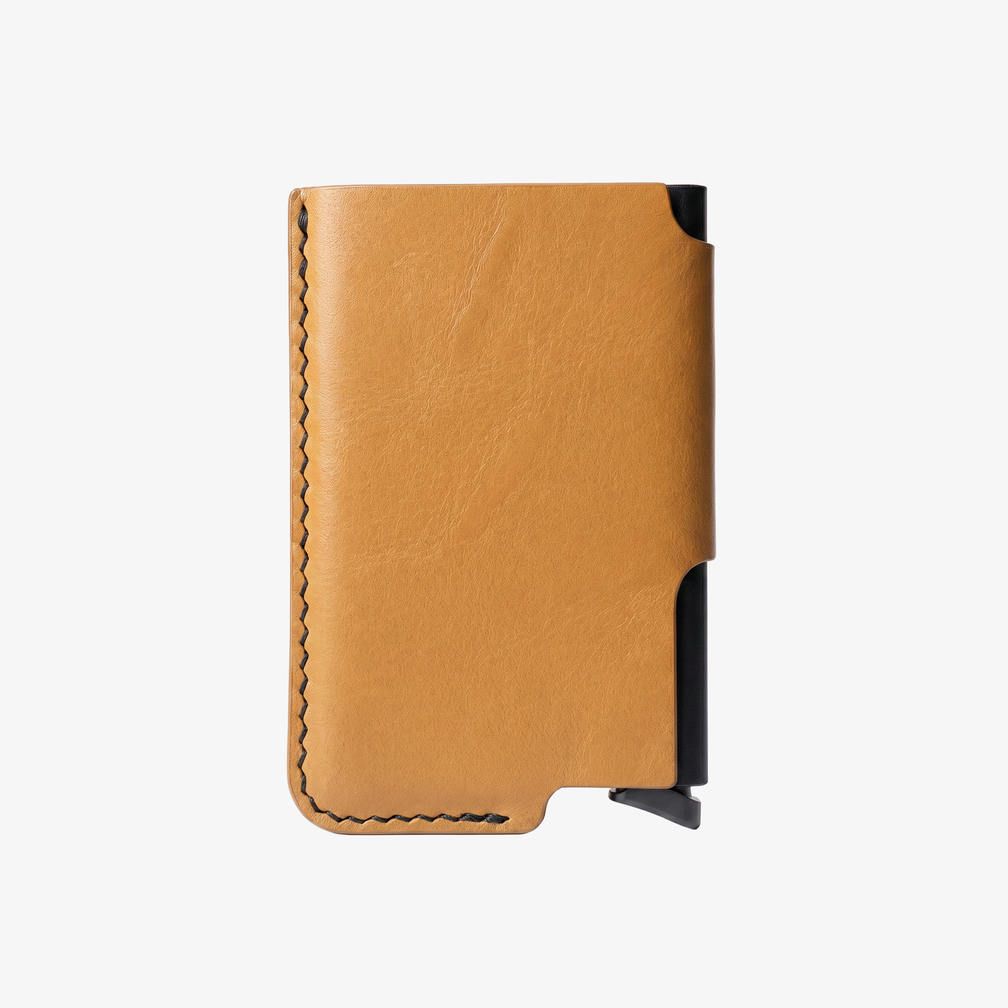 Stack Cardholder - Black / Camel