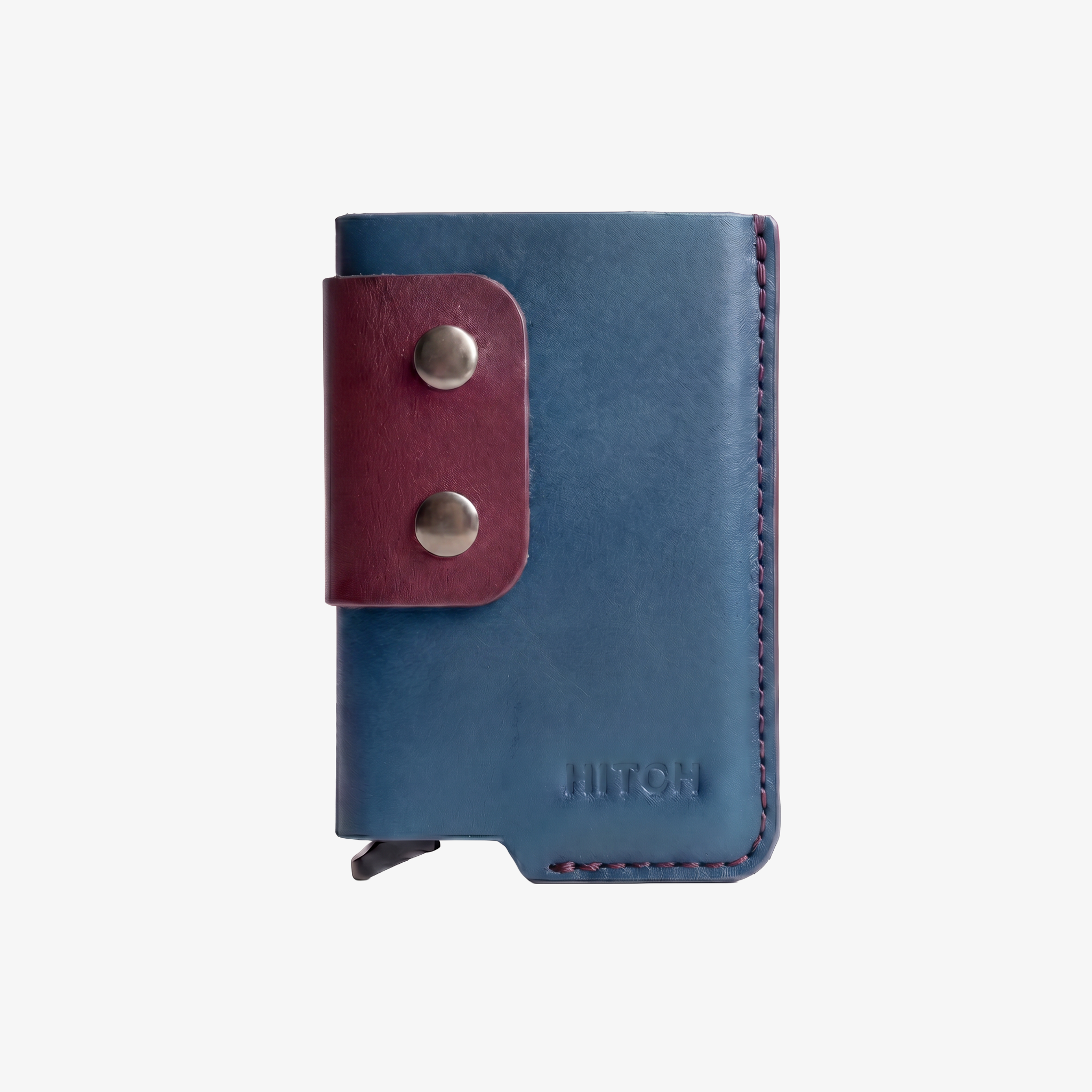 Stack Cardholder - Blue / Burgundy