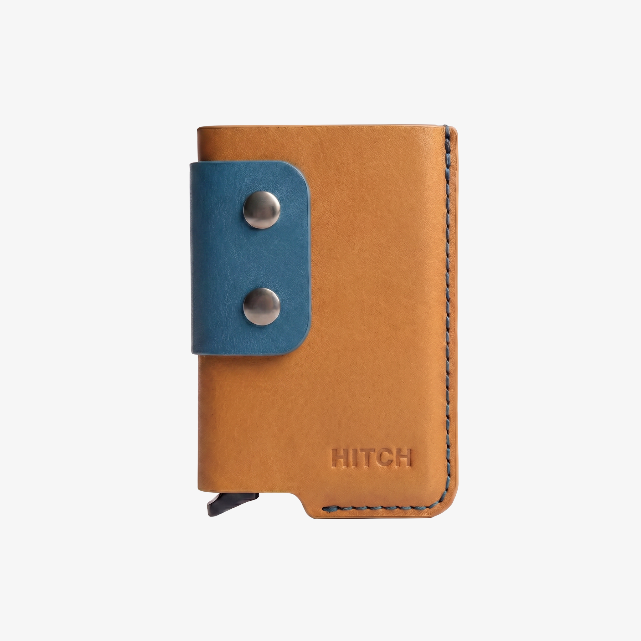 Stack Cardholder - Camel / Blue