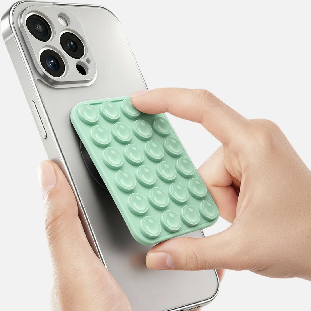 Sticky Loop - MagSafe Compatible suction mount - Light Mint