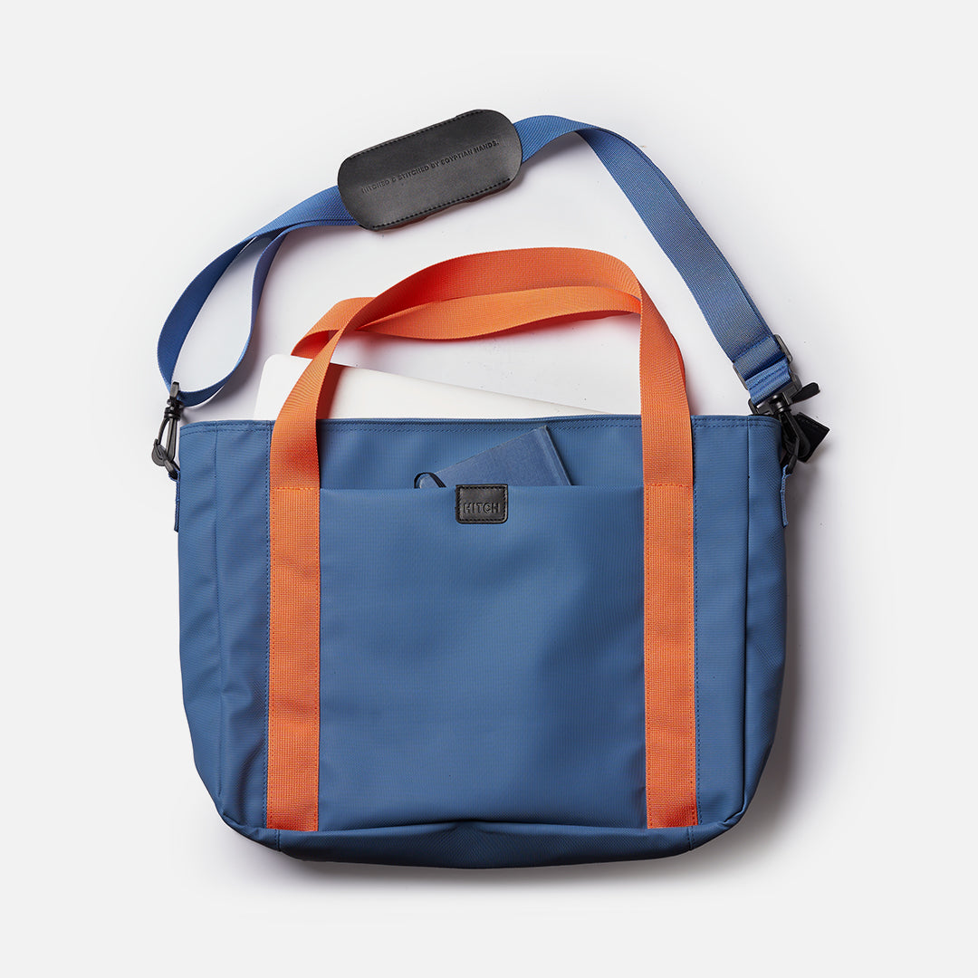 CARRY-ALL Tote Bag - Navy/Orange