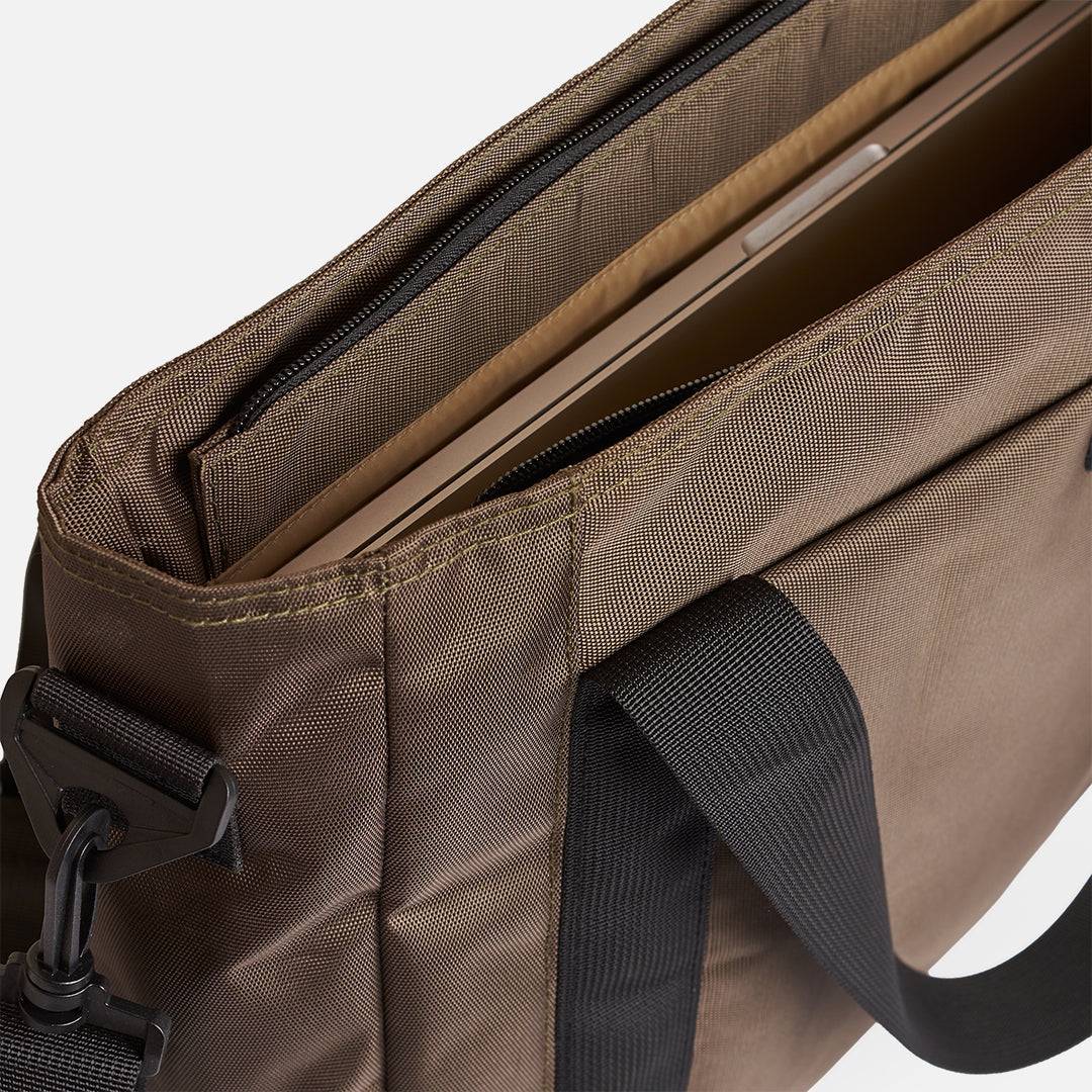 CARRY-ALL Tote Bag - Brown/Olive