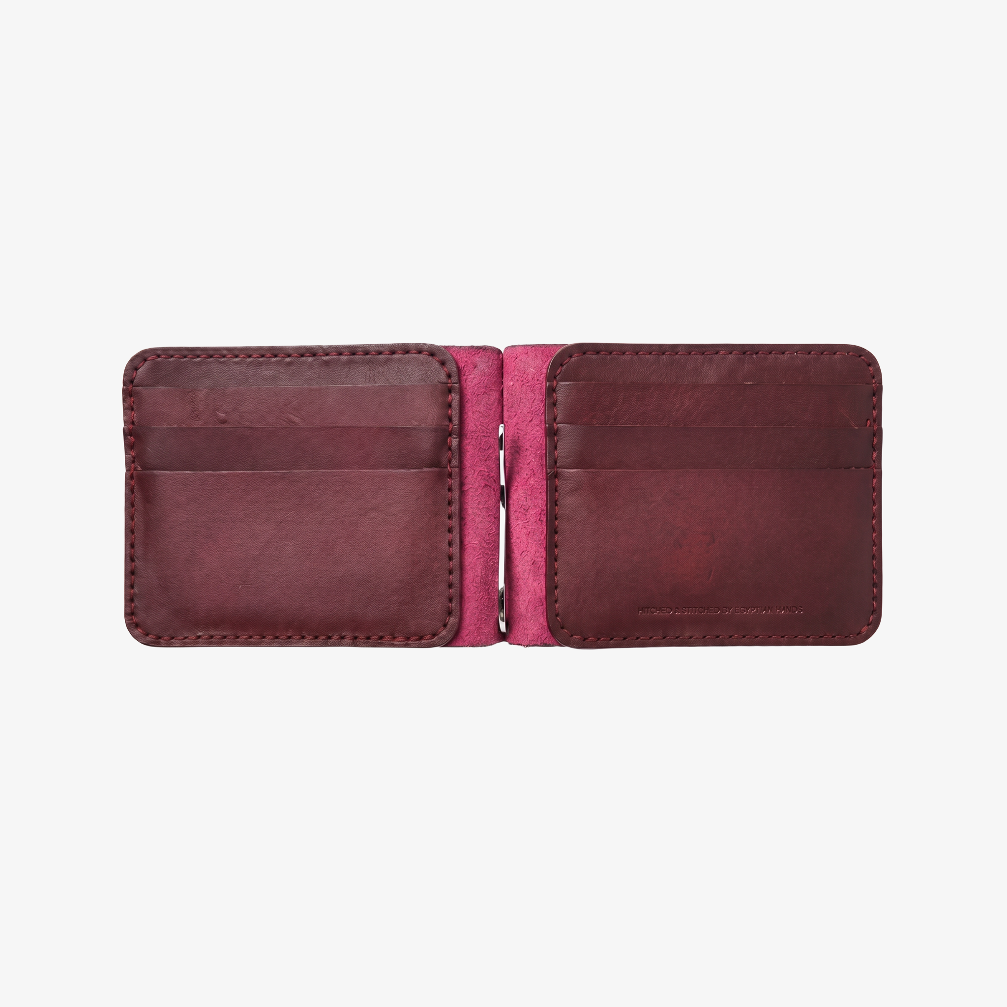 CLIP - Bifold Wallet - Burgundy