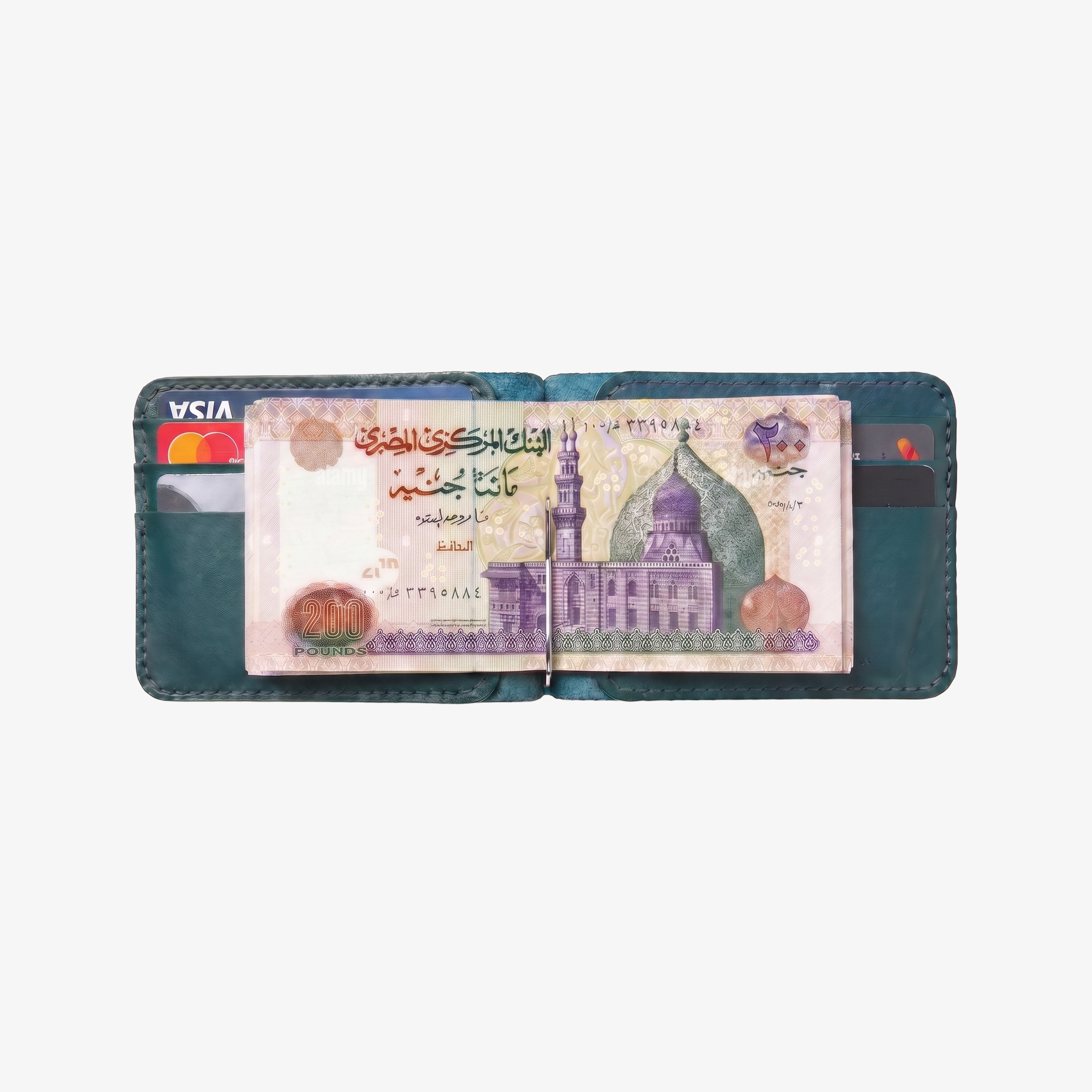 CLIP - Bifold Wallet - Blue