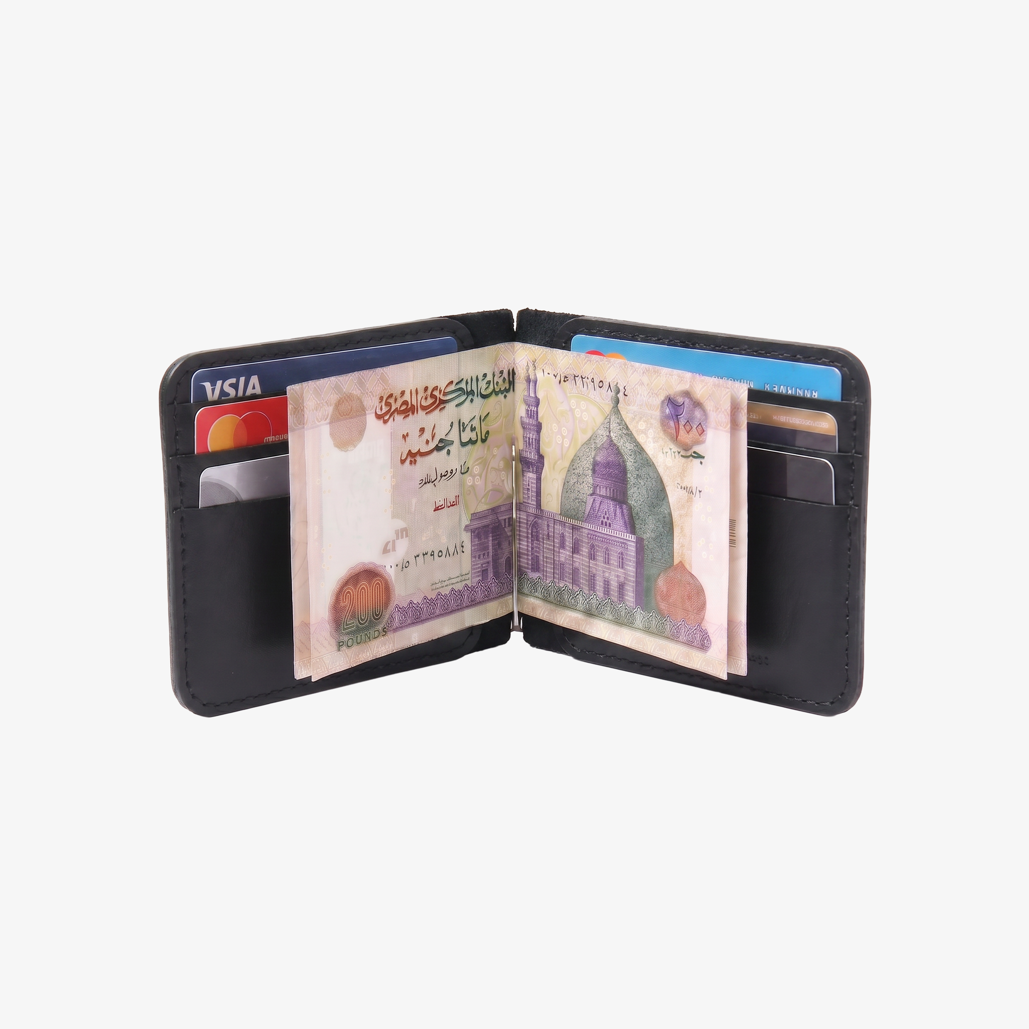 CLIP - Bifold Wallet - Black