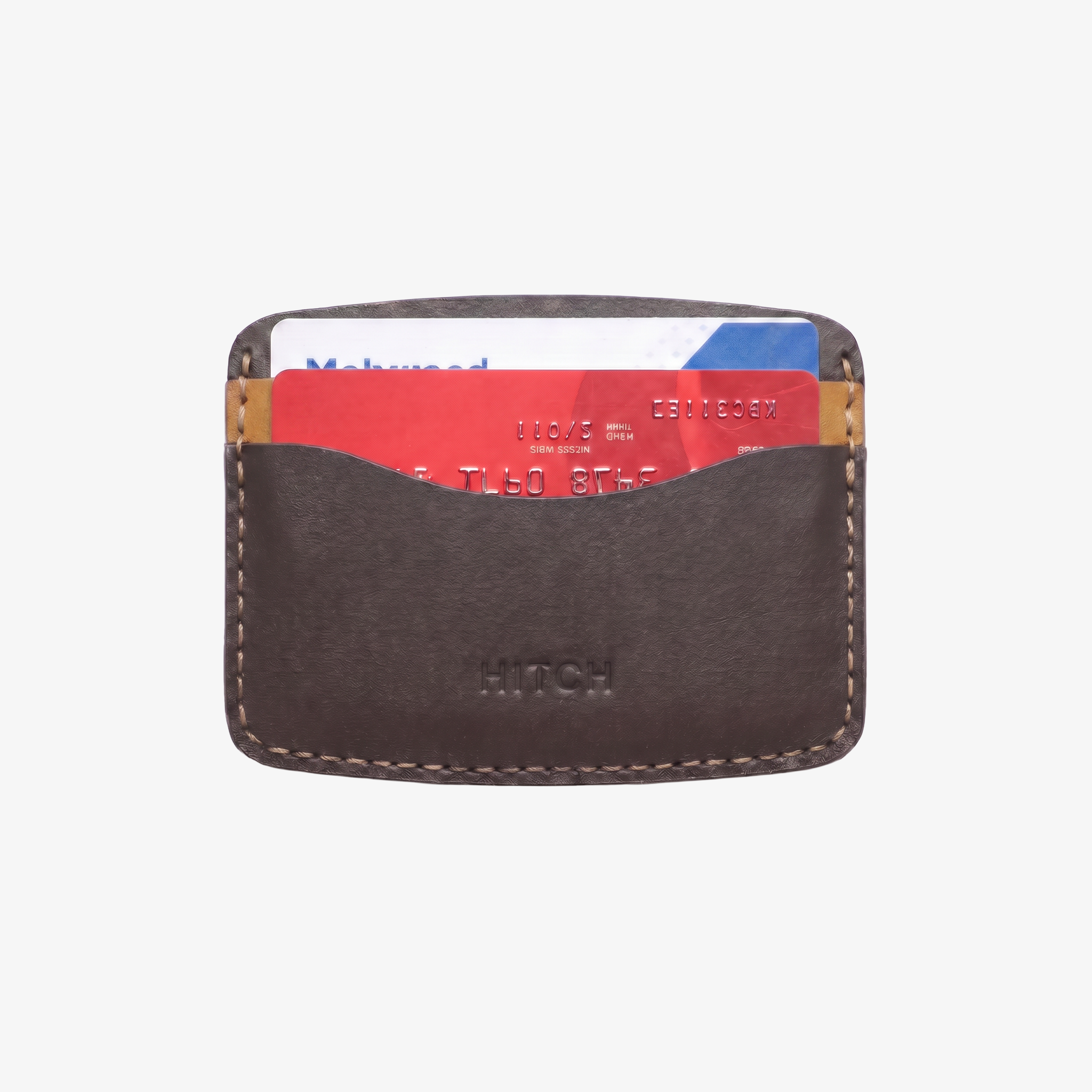 Ripple Cardholder - Brown / Camel