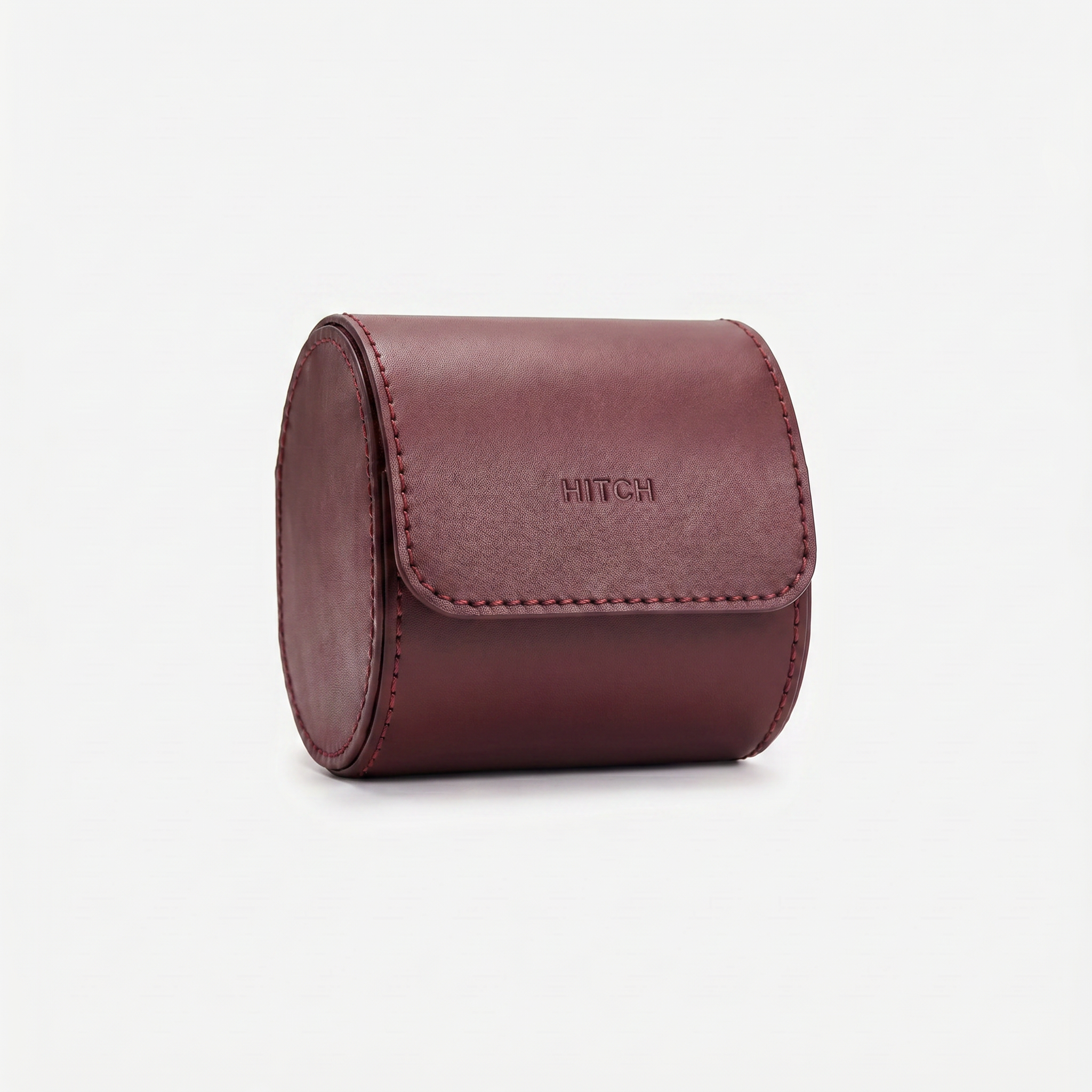 Premium Watch Case - Natural Leather - Fits 1 Watch