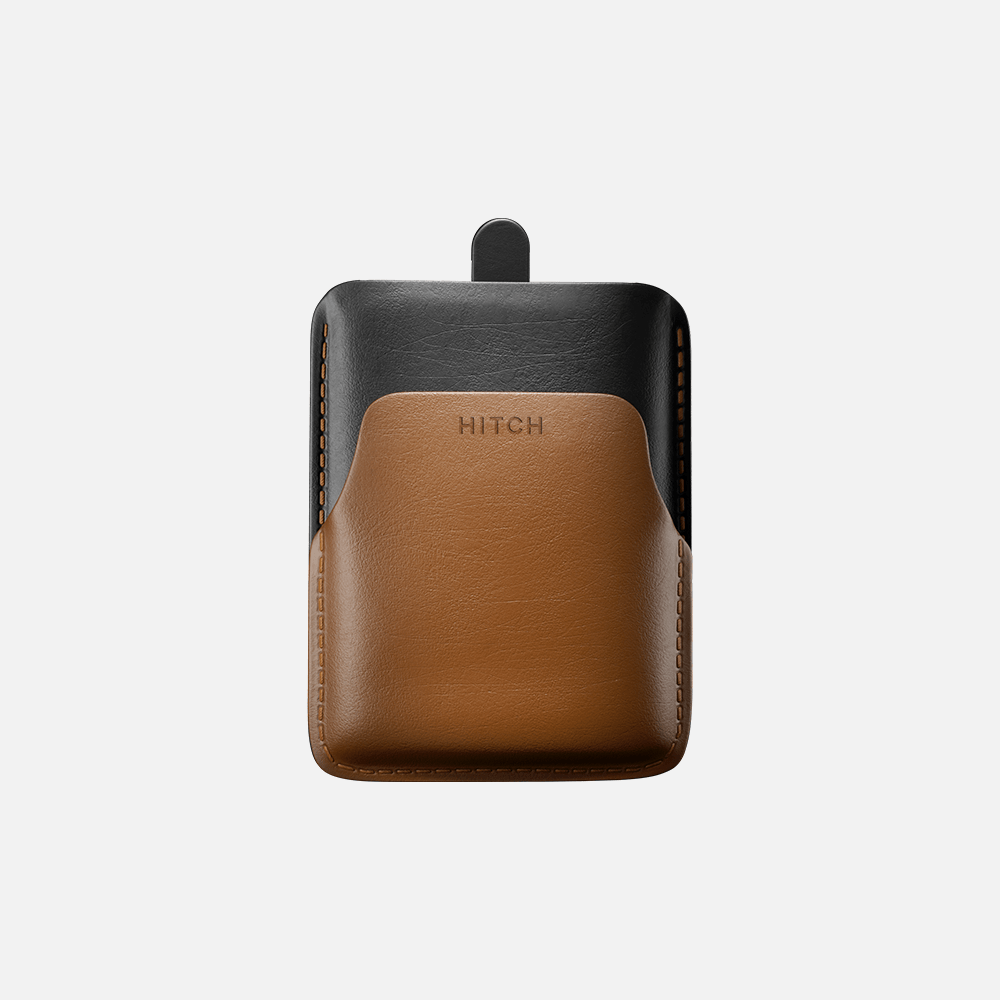Card holder Pull-up wallet Genuine Leather