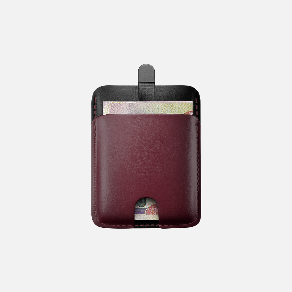  Cardholder-Burgundy