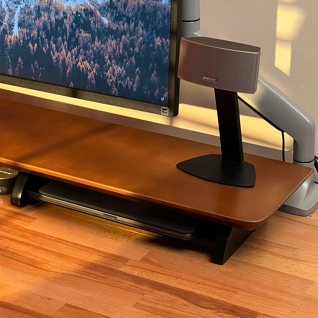Woodsy Premium Monitor Stand - Desk Shelf