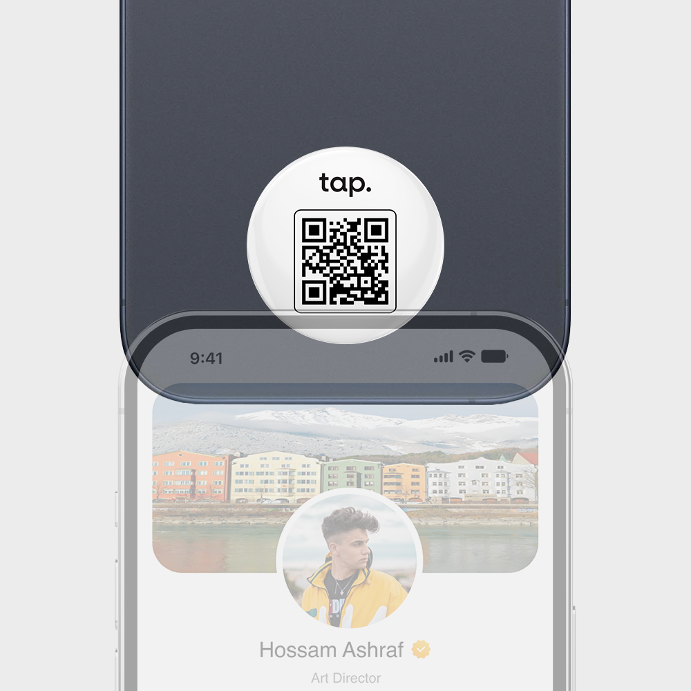 Tap NFC Sticker - Share Everything With A Tap