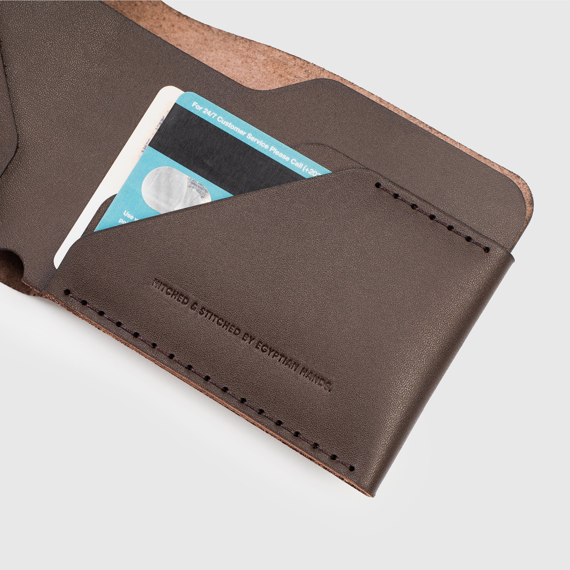 Bifold Cash Wallet - Brown