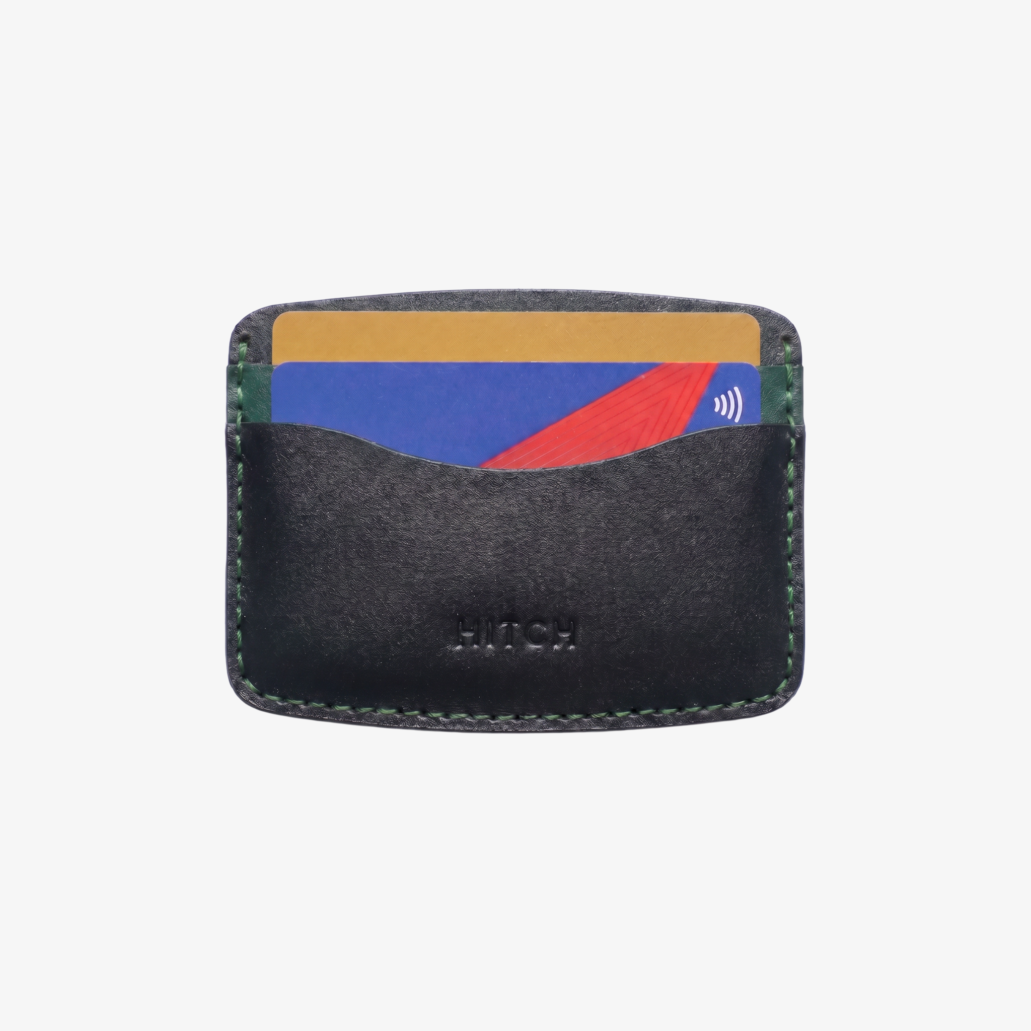 Ripple Cardholder - Black / Green
