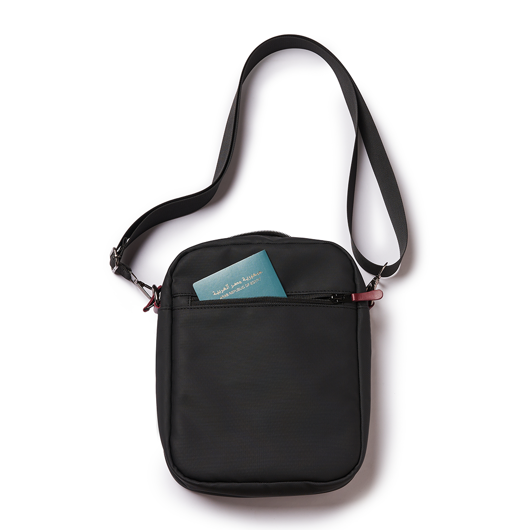 Courier - Crossbody Bag - Burgundy