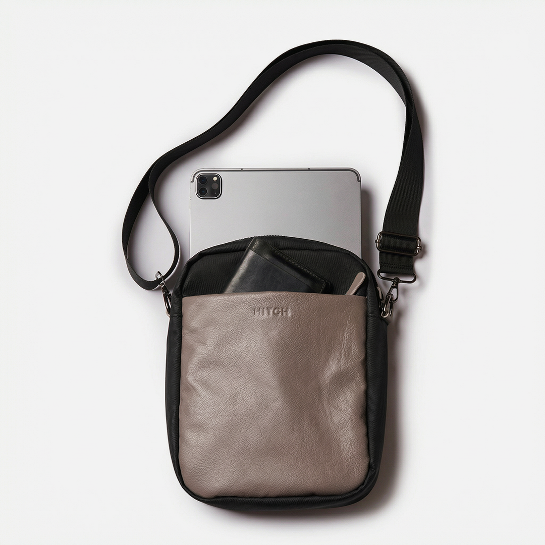 Courier - Crossbody Bag - Gray