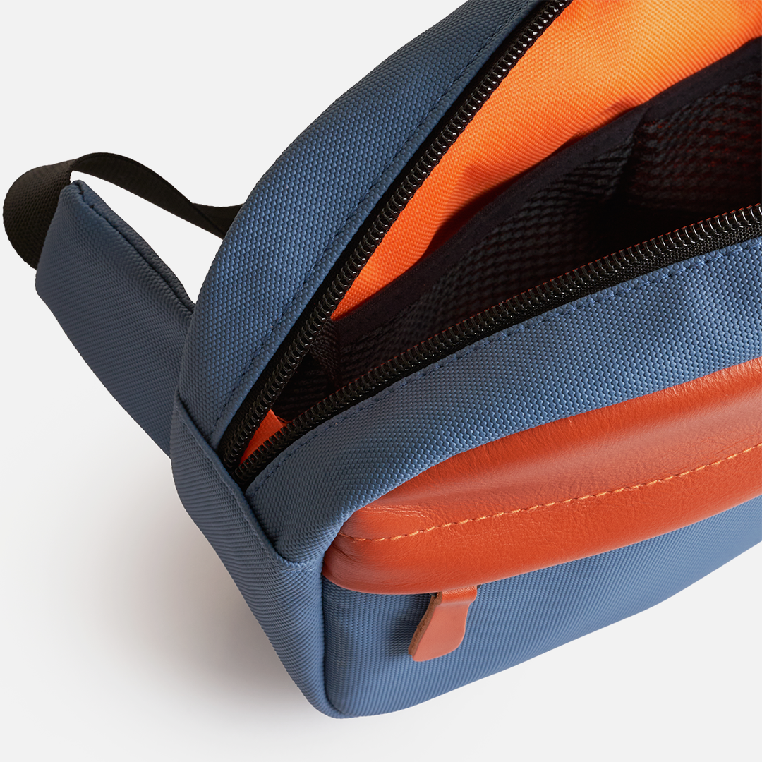 Urban Crossbody - Fanny Pack 2.0 - Orange/Navy