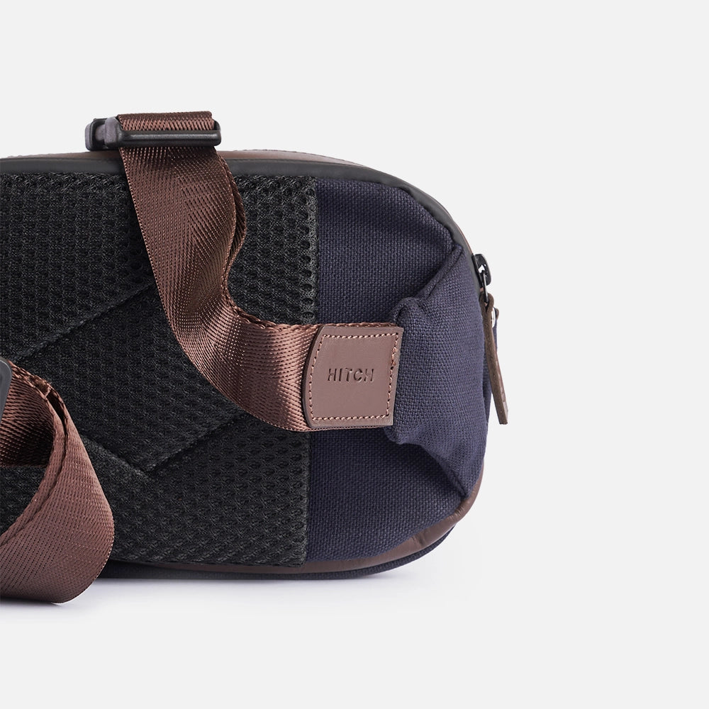 Urban Crossbody - Fanny Pack - Brown/Navy