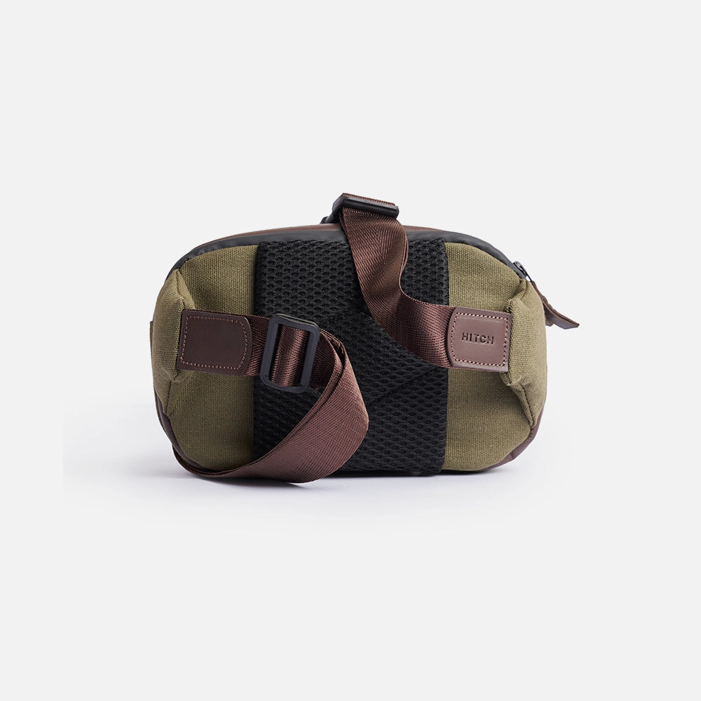 Urban Crossbody - Fanny Pack - Brown/Olive