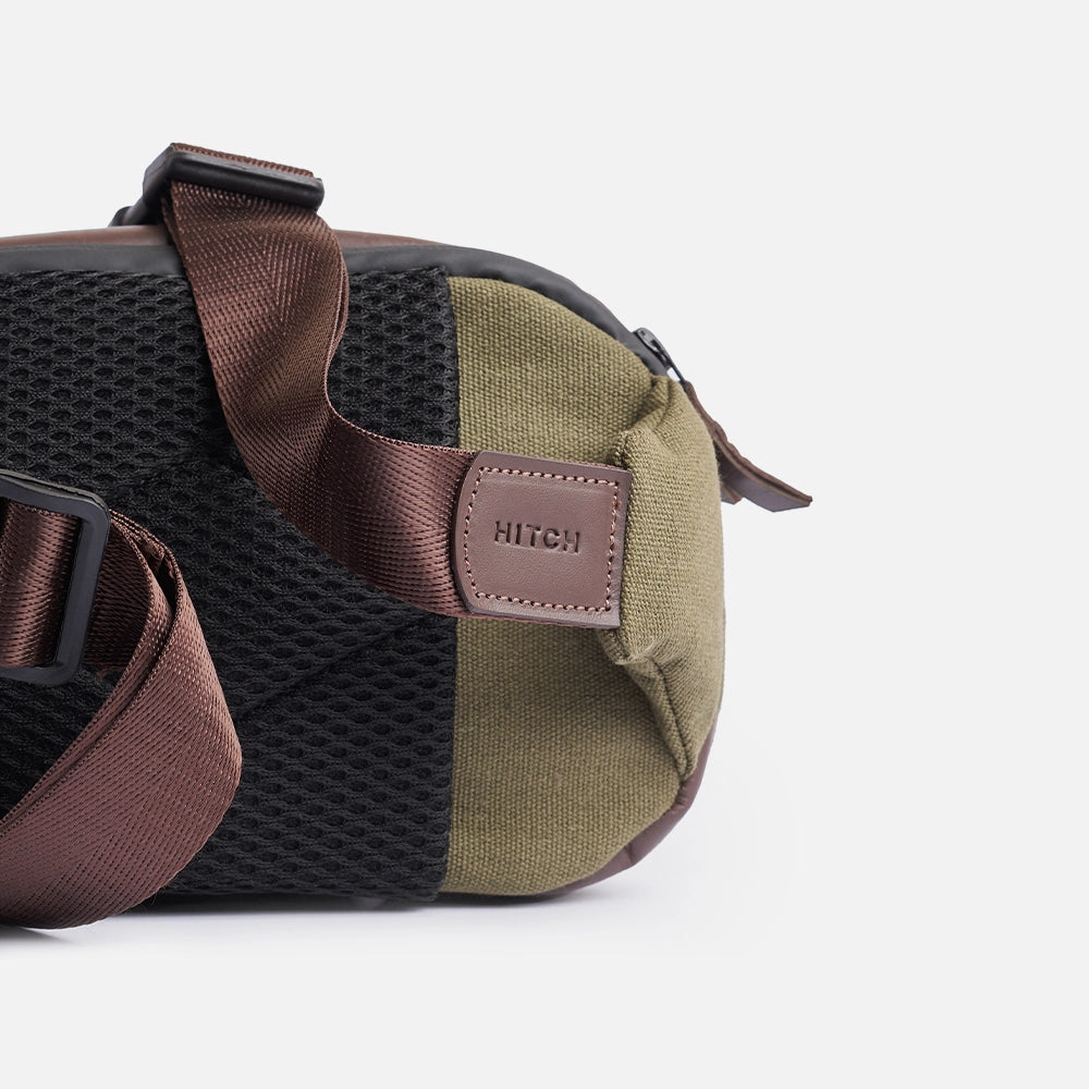 Urban Crossbody - Fanny Pack - Brown/Olive