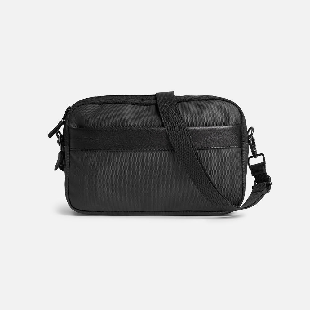 Flux — Urban Crossbody Bag - Black
