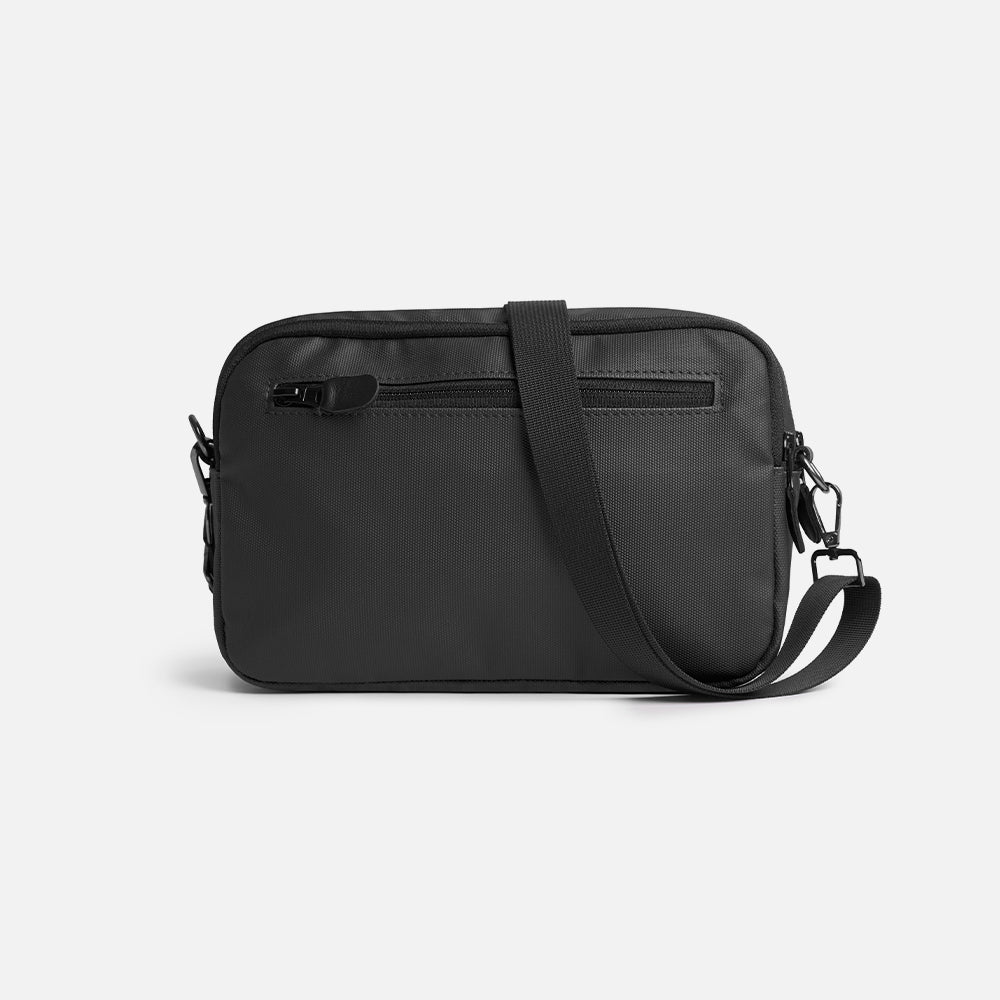 Flux — Urban Crossbody Bag - Black