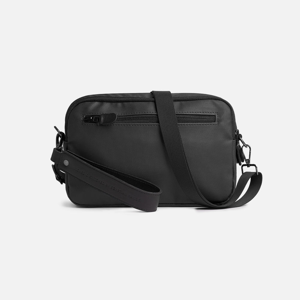 Flux — Urban Crossbody Bag - Black