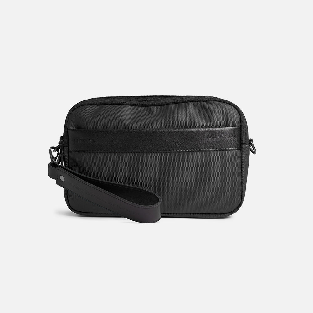 Flux — Urban Crossbody Bag - Black