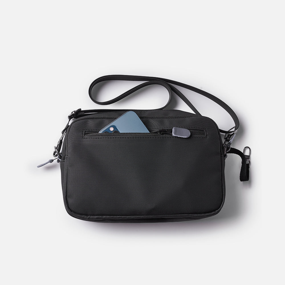 Flux — Urban Crossbody Bag - Black/Gray