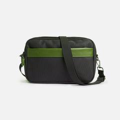 Flux — Urban Crossbody Bag - Black/Green