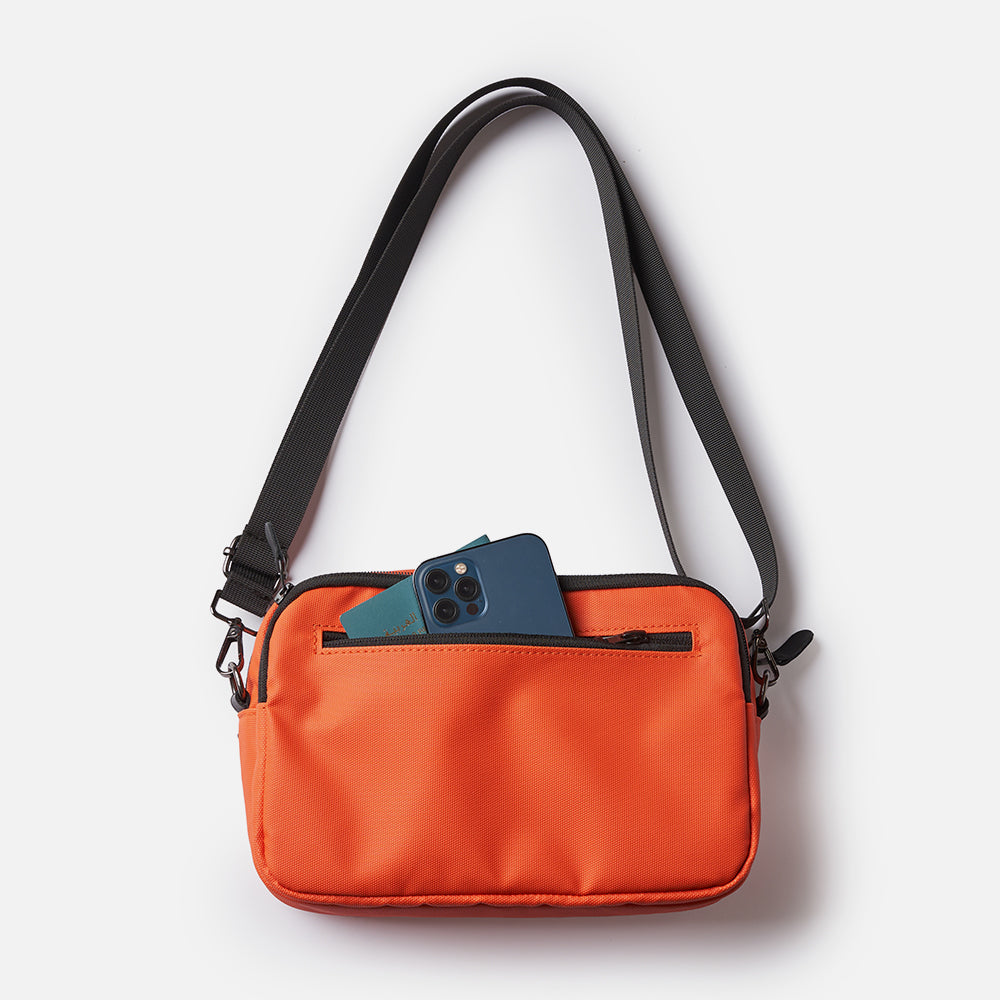 Flux — Urban Crossbody Bag - Cosmic Orange