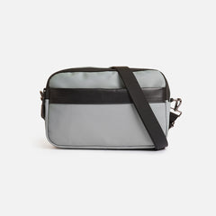 Flux — Urban Crossbody Bag - Gray/Black
