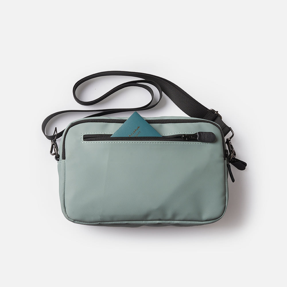 Flux — Urban Crossbody Bag - Soft teal
