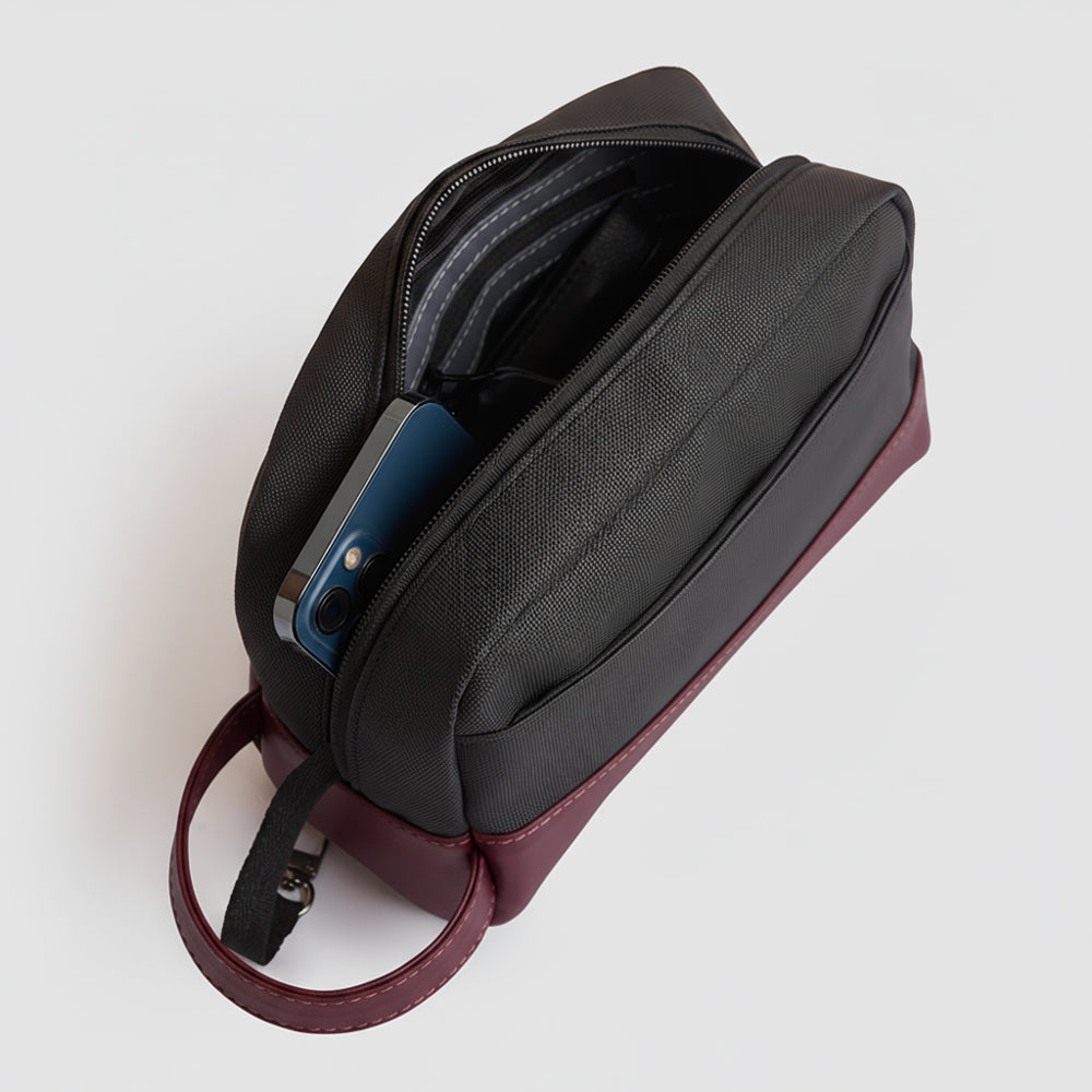 Pack — Compact Kit Bag - Black/Burgundy