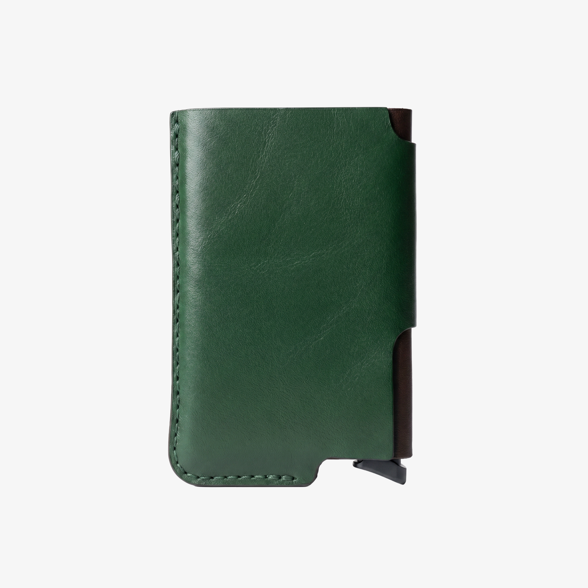 Stack Cardholder - Brown / Green