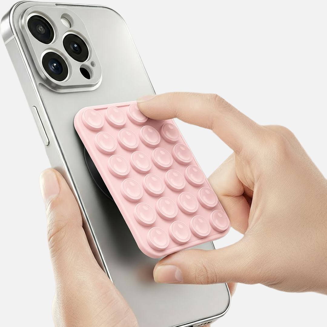 Sticky Loop - MagSafe Compatible suction mount - Light Pink