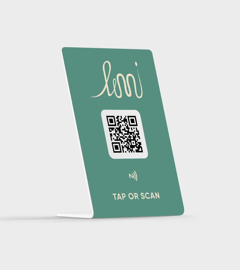 Custom Tap Display - Share Everything With A Tap - For Shops & Venues Tap - Digital Business Card