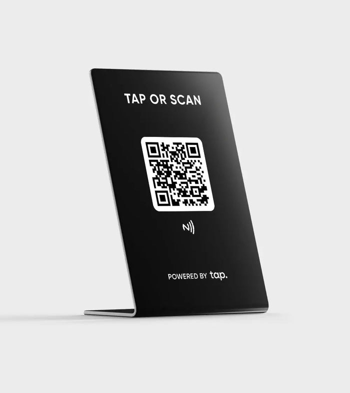 Tap Display Black - Shop Engagement Tool
