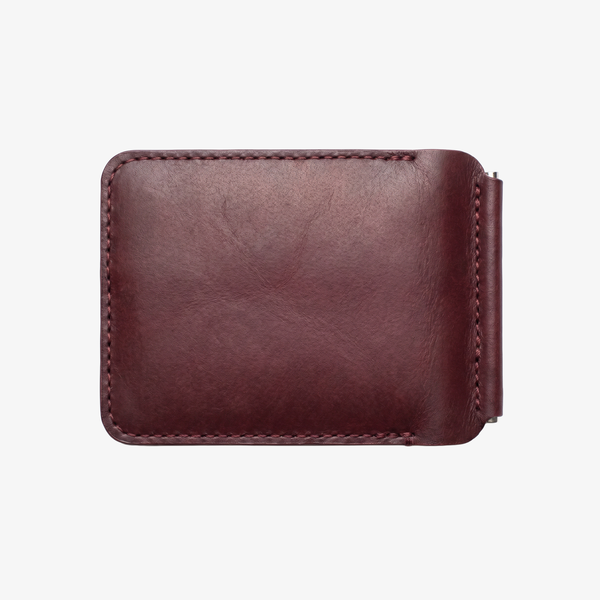 CLIP - Bifold Wallet - Burgundy