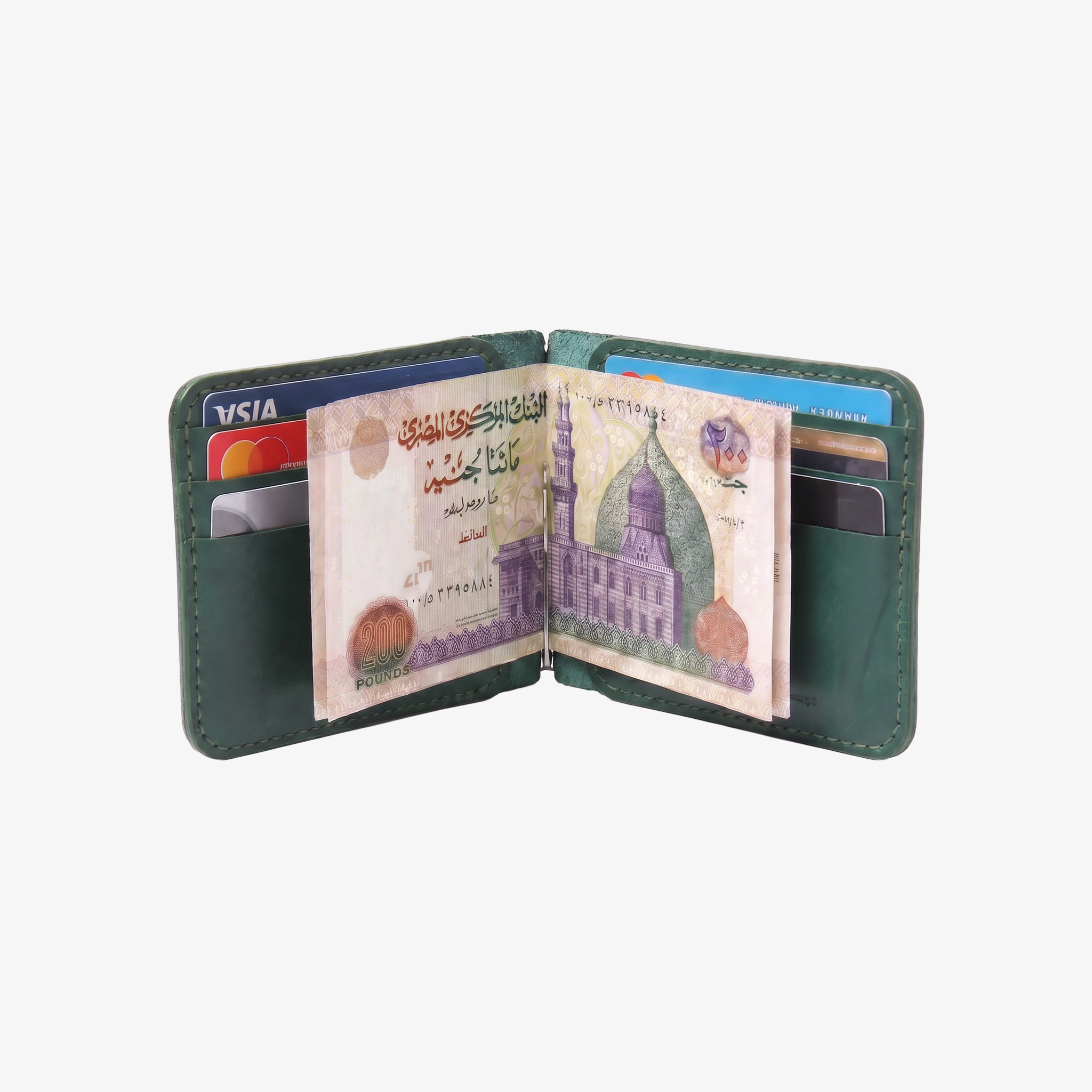 CLIP - Bifold Wallet - Green