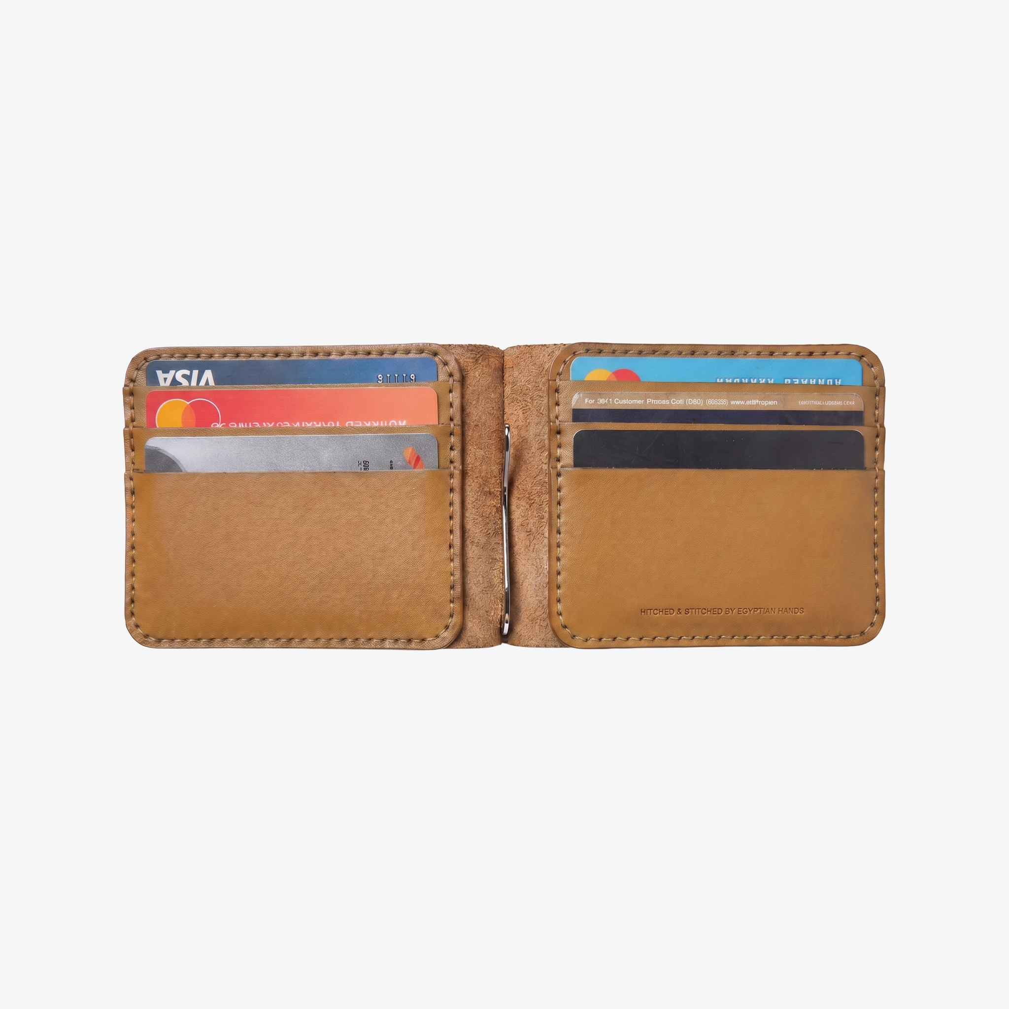 CLIP - Bifold Wallet - Camel