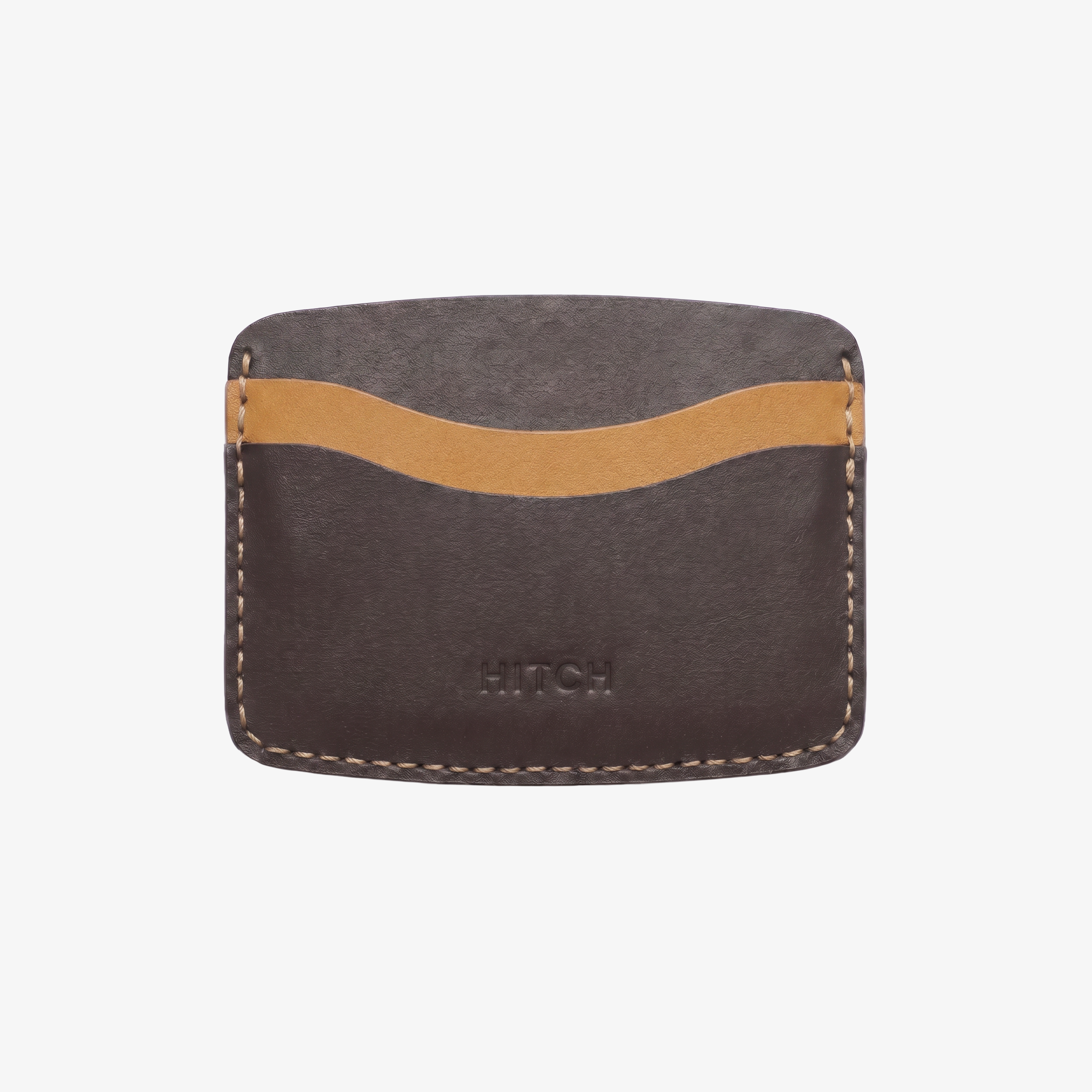 Ripple Cardholder - Brown / Camel