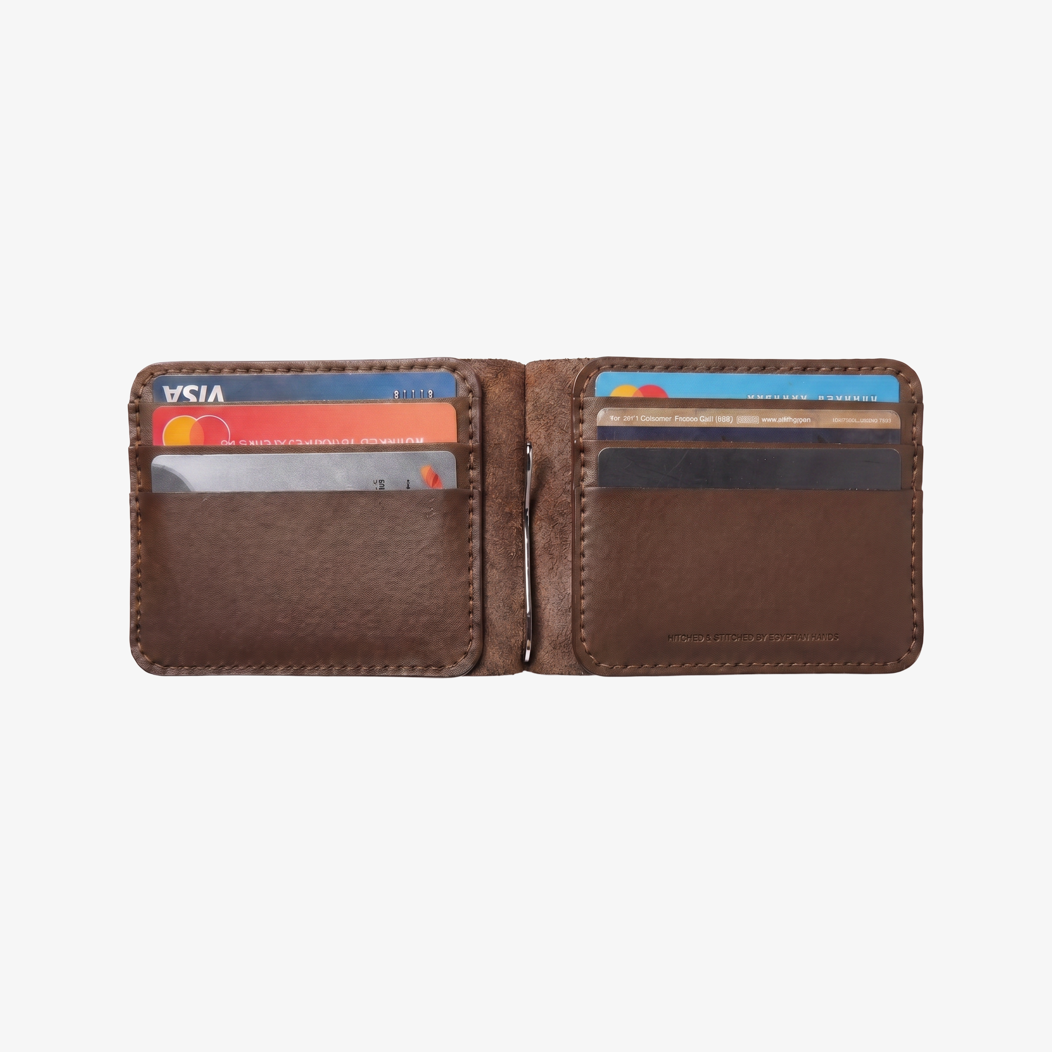 CLIP - Bifold Wallet - Brown